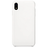Чехлы для iPhone: Silicone Case для iPhone Xr (белый)