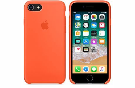 Чехлы для iPhone: Silicone Case для iPhone 8 / 7 (пряный апельсин)