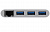 Сплиттер (Хаб): Macally UCHUB3GB USB-C — 3 × USB-A / Ethernet small